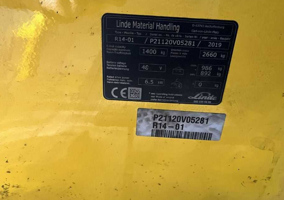 Linde R14-01 - شاحنة مناولة: صور 4 Linde R14-01 - شاحنة مناولة: صور 4