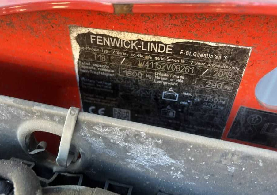 Linde T18 - معدات الرفع منخفض المستوى: صور 4 Linde T18 - معدات الرفع منخفض المستوى: صور 4