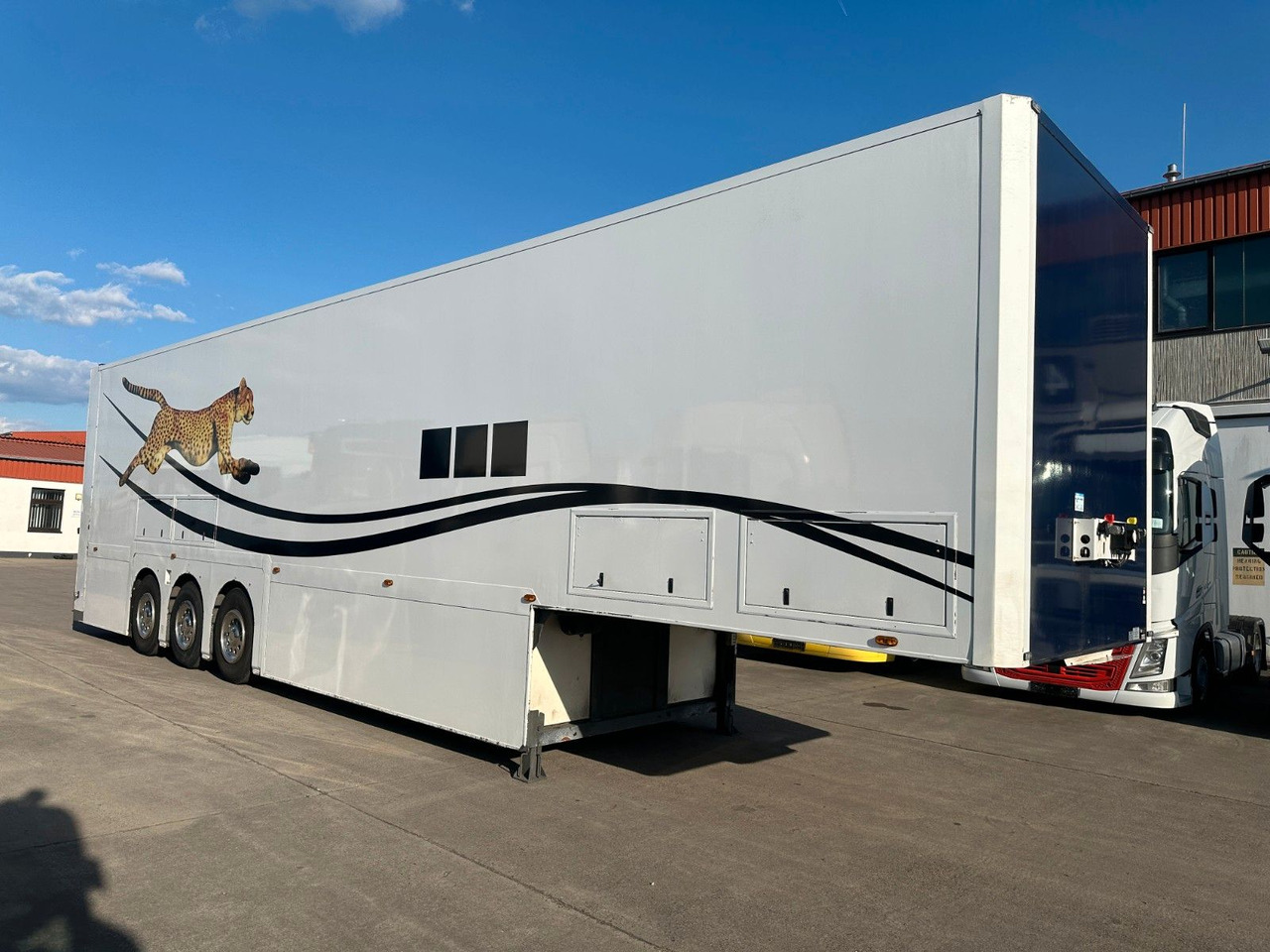 بصندوق مغلق نصف مقطورة VAN ECK * DOUBLE-DECK * RENNSPORT * RACING *: صور 1