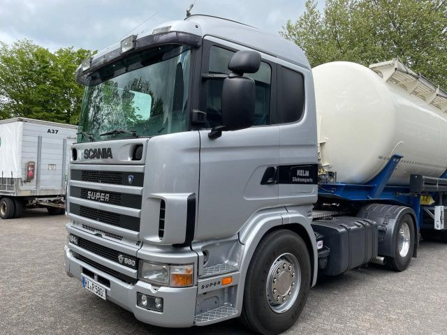 Scania R164 - 580 V8 Retarder Klima - شاحنة جرار: صور 1 Scania R164 - 580 V8 Retarder Klima - شاحنة جرار: صور 1