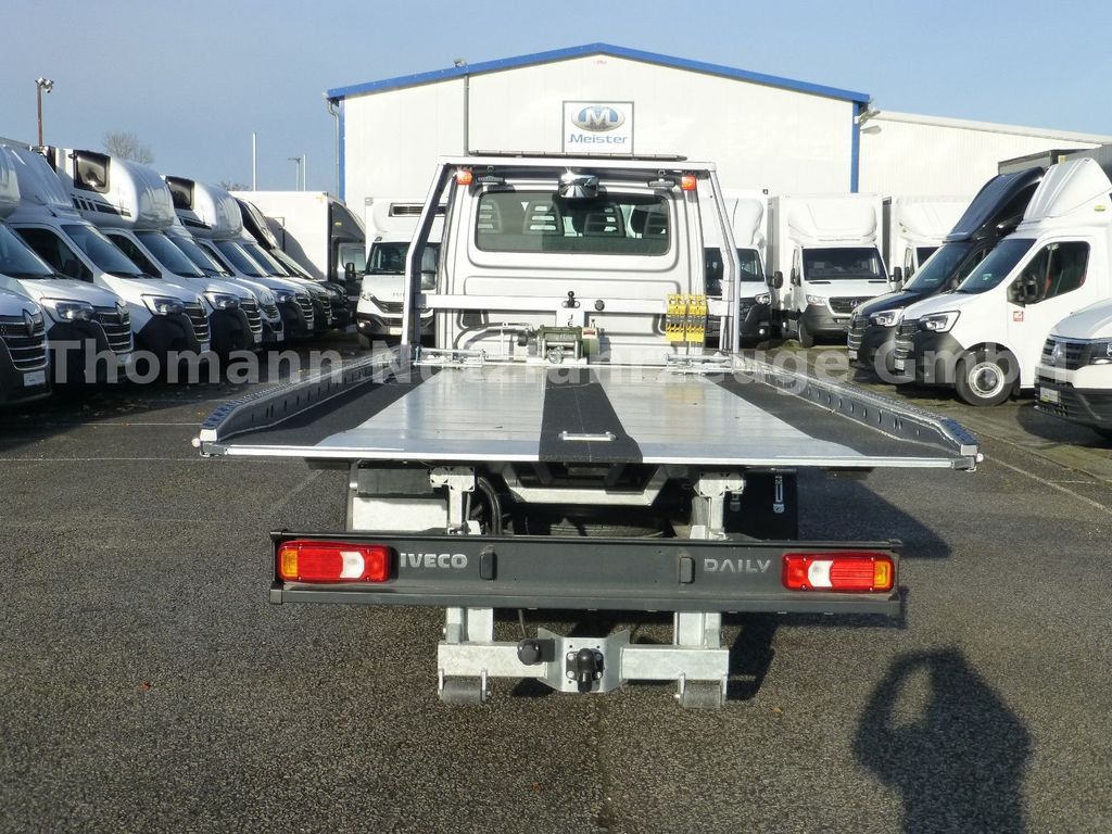 سيارة السحب للتصليح, الشاحنات الصغيرة جديد Iveco DAILY 70C18 DoKa Schiebeplateau Luftfed Navi: صور 7