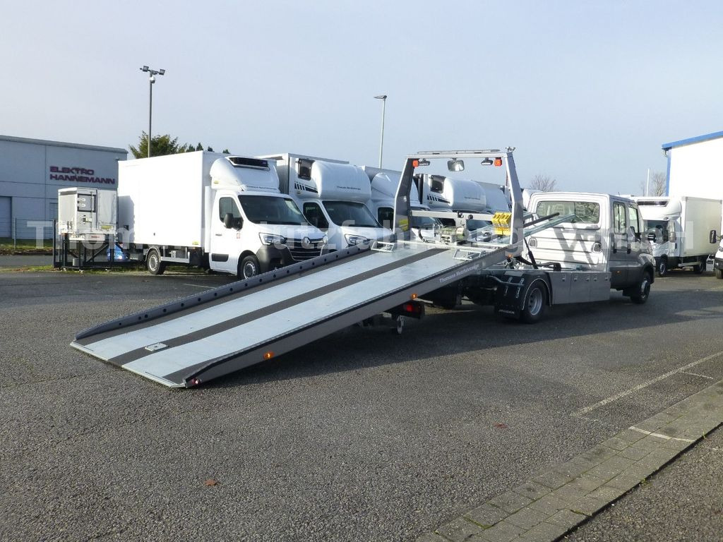 سيارة السحب للتصليح, الشاحنات الصغيرة جديد Iveco DAILY 70C18 DoKa Schiebeplateau Luftfed Navi: صور 11
