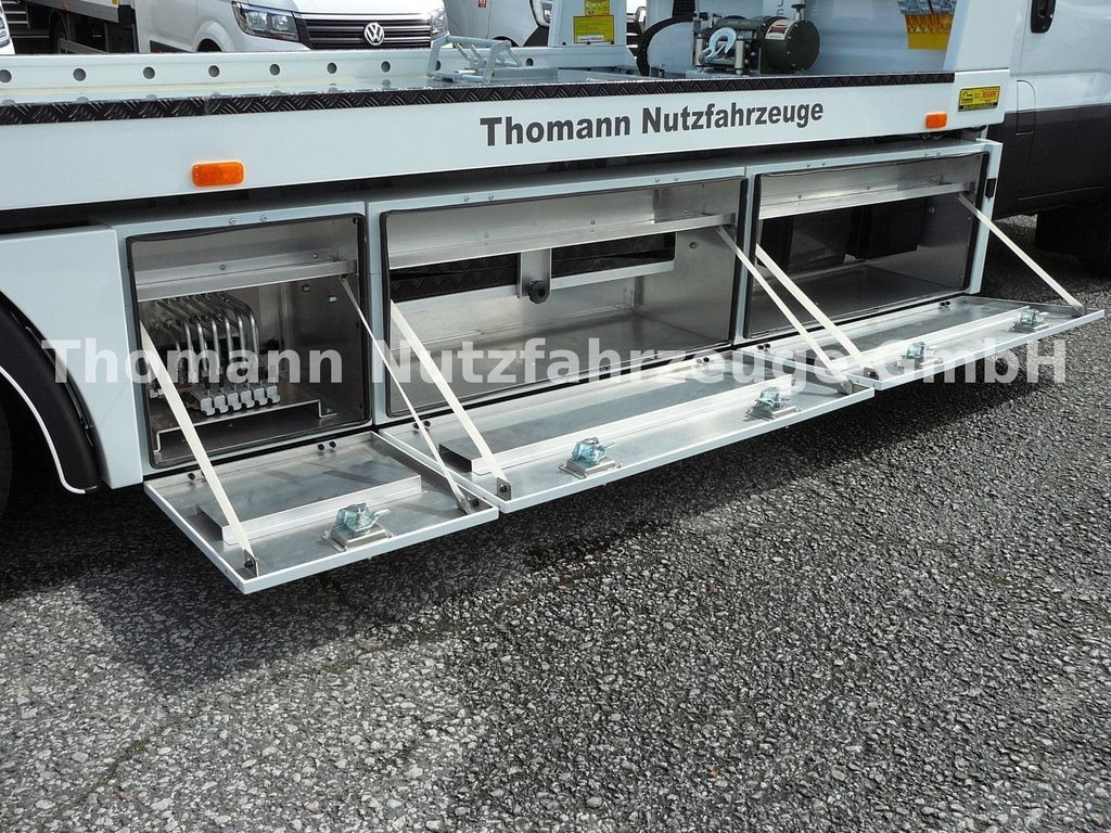 سيارة السحب للتصليح, الشاحنات الصغيرة جديد Iveco DAILY 72C18 Schiebeplateu Hubbrille Luftfed Navi: صور 6