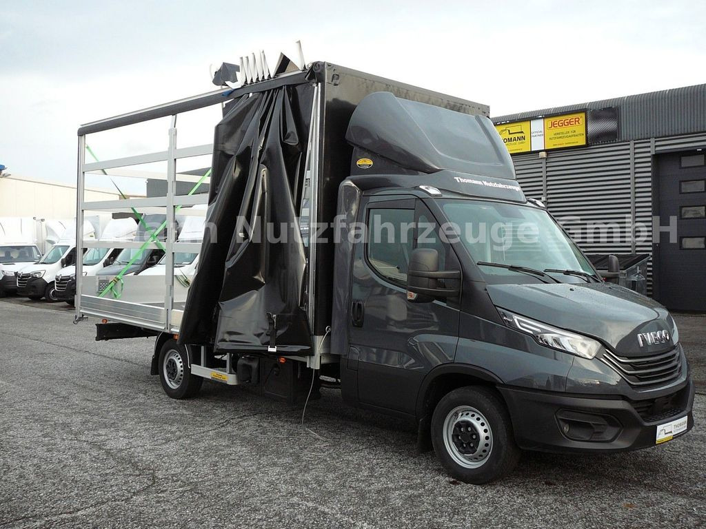 Iveco Daily 35S18 Pritsche Plane Edscha Verdeck - الشاحنات الصغيرة ستائر: صور 1 Iveco Daily 35S18 Pritsche Plane Edscha Verdeck - الشاحنات الصغيرة ستائر: صور 1