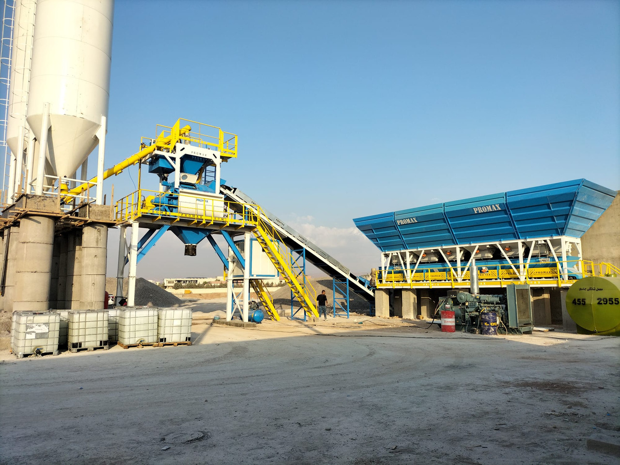 COMPACT CONCRETE BATCHING PLANT C120-TWN L (120m3/h) - مصنع خلط الخرسانة: صور 5 COMPACT CONCRETE BATCHING PLANT C120-TWN L (120m3/h) - مصنع خلط الخرسانة: صور 5