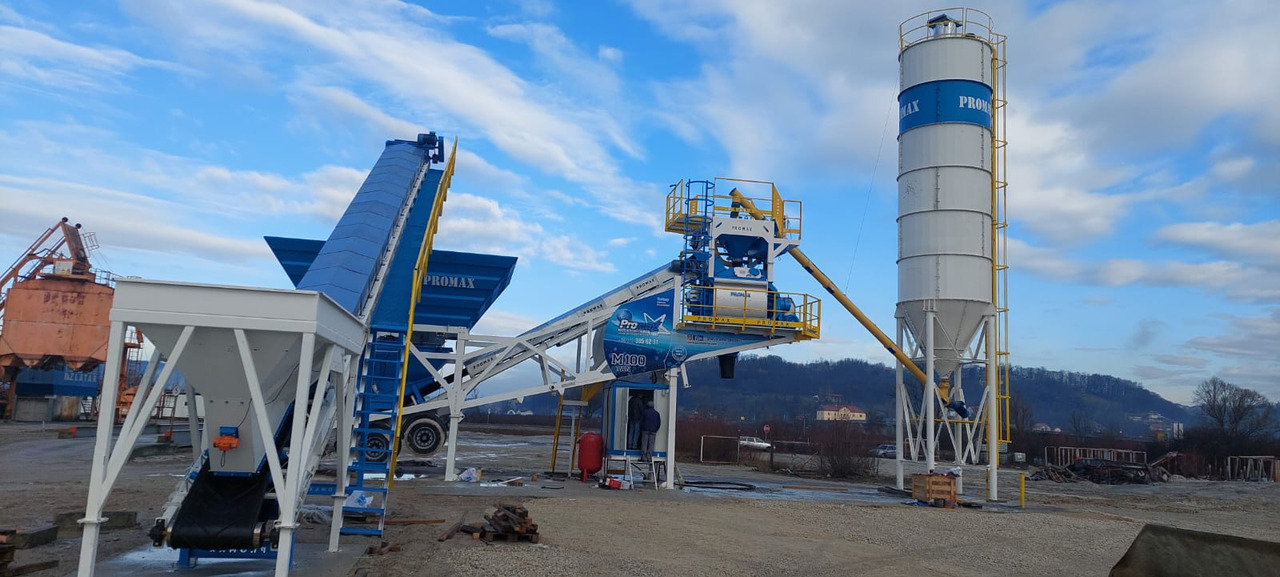 PROMAX MOBILE CONCRETE BATCHING PLANT M100-TWN (100m3/h) - مصنع خلط الخرسانة: صور 2 PROMAX MOBILE CONCRETE BATCHING PLANT M100-TWN (100m3/h) - مصنع خلط الخرسانة: صور 2
