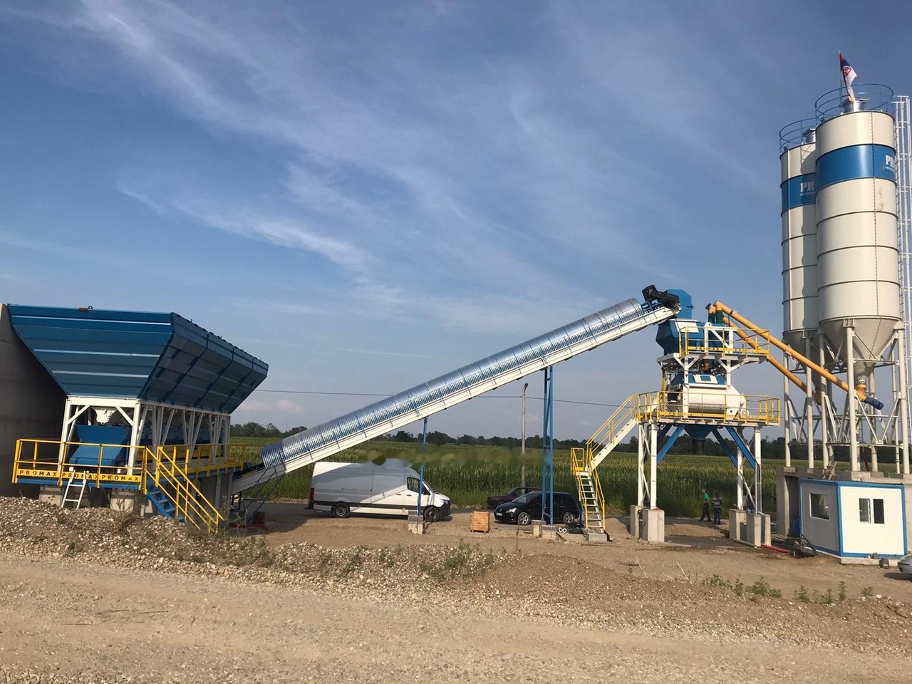 PROMAX STATIONARY CONCRETE PLANT S100-TWN (100m3/h) - مصنع خلط الخرسانة: صور 1 PROMAX STATIONARY CONCRETE PLANT S100-TWN (100m3/h) - مصنع خلط الخرسانة: صور 1
