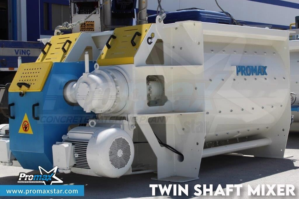 Promax 2m3 / 3m3 / 5m3 TWIN SHAFT MIXER - خلاطه اسمنت: صور 1 Promax 2m3 / 3m3 / 5m3 TWIN SHAFT MIXER - خلاطه اسمنت: صور 1