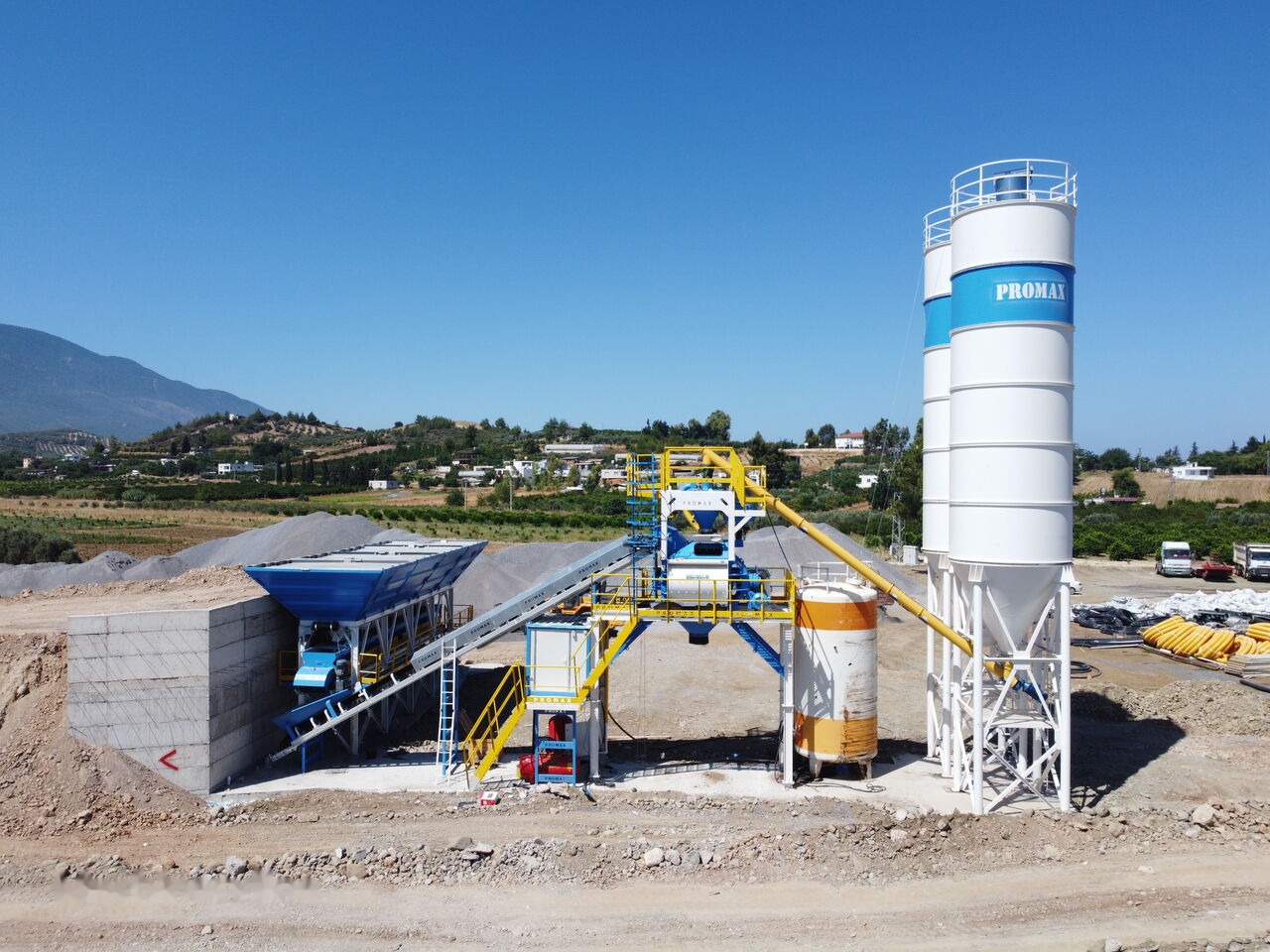 Promax Compact Concrete Batching Plant C100-TWN-LINE (100m3/h) - مصنع خلط الخرسانة: صور 2 Promax Compact Concrete Batching Plant C100-TWN-LINE (100m3/h) - مصنع خلط الخرسانة: صور 2