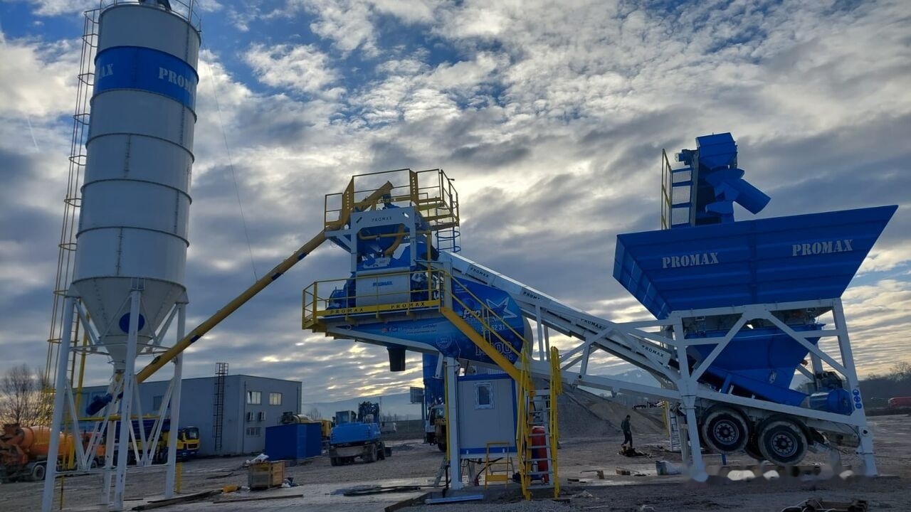Promax Mobile Concrete Batching Plant PROMAX M100-TWN (100m³/h) - مصنع خلط الخرسانة: صور 4 Promax Mobile Concrete Batching Plant PROMAX M100-TWN (100m³/h) - مصنع خلط الخرسانة: صور 4