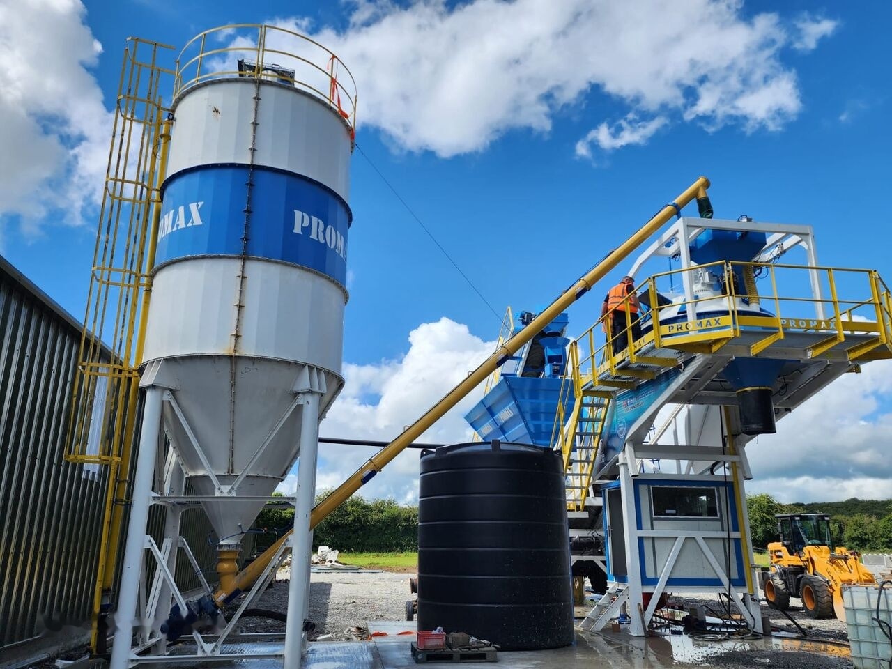 Promax Mobile Concrete Batching Plant PROMAX M60-PLNT (60m³/h) - خزان الأسمنت: صور 3 Promax Mobile Concrete Batching Plant PROMAX M60-PLNT (60m³/h) - خزان الأسمنت: صور 3