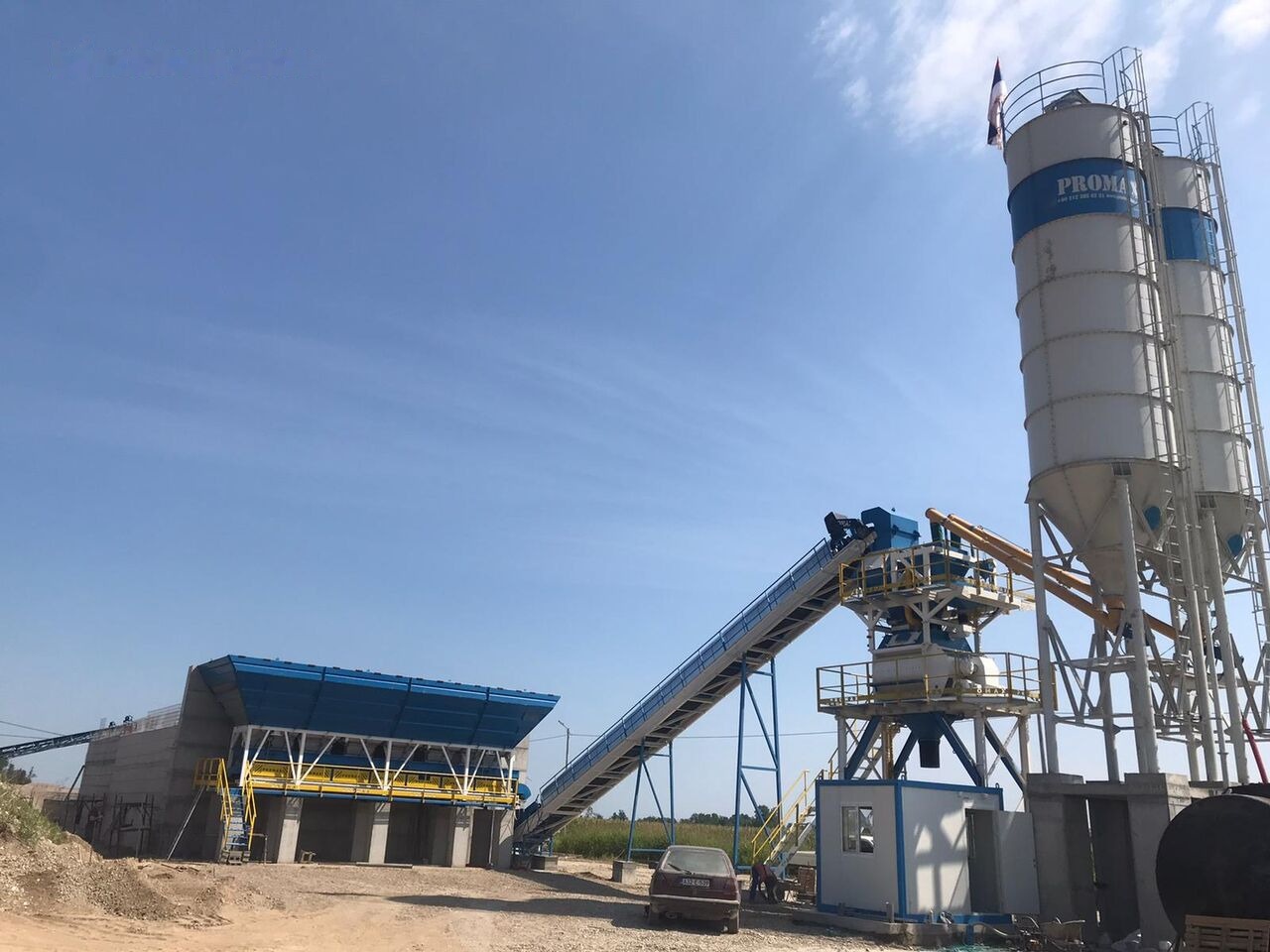 مصنع خلط الخرسانة جديد Promax Stationary Concrete Batching Plant S100 TWN (100m³/h): صور 8