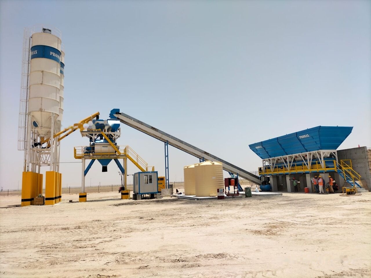 Promax Stationary Concrete Batching Plant S130-TWN (130m/h) - مصنع خلط الخرسانة: صور 1 Promax Stationary Concrete Batching Plant S130-TWN (130m/h) - مصنع خلط الخرسانة: صور 1