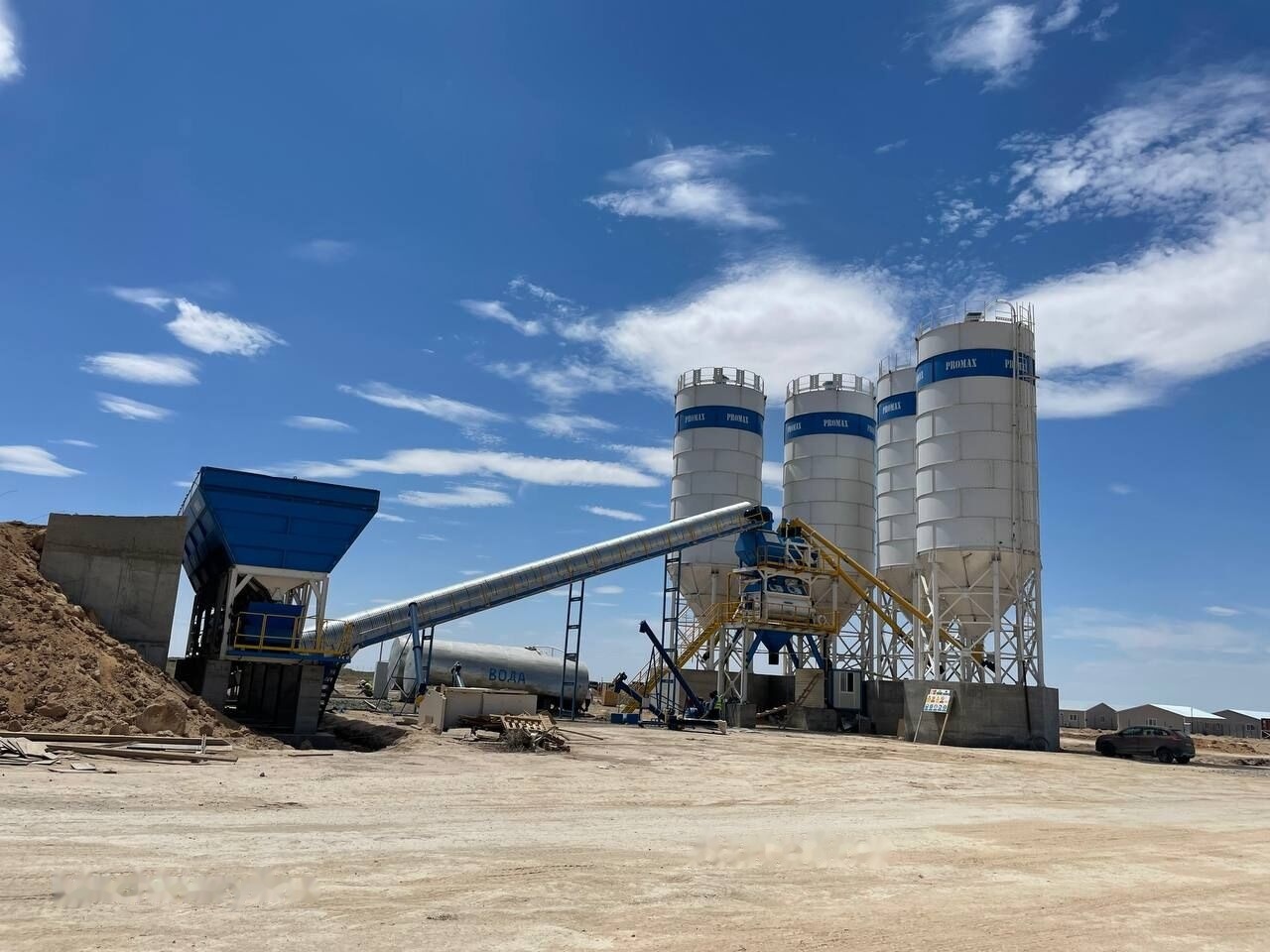 Promax Stationary Concrete Batching Plant S200-TWN (200m3/h) - مصنع خلط الخرسانة: صور 1 Promax Stationary Concrete Batching Plant S200-TWN (200m3/h) - مصنع خلط الخرسانة: صور 1