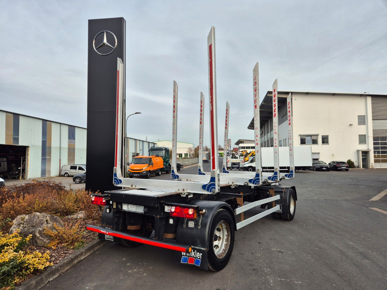 Befa 2S24LZ63 BPW - مقطورة اخشاب: صور 3 Befa 2S24LZ63 BPW - مقطورة اخشاب: صور 3