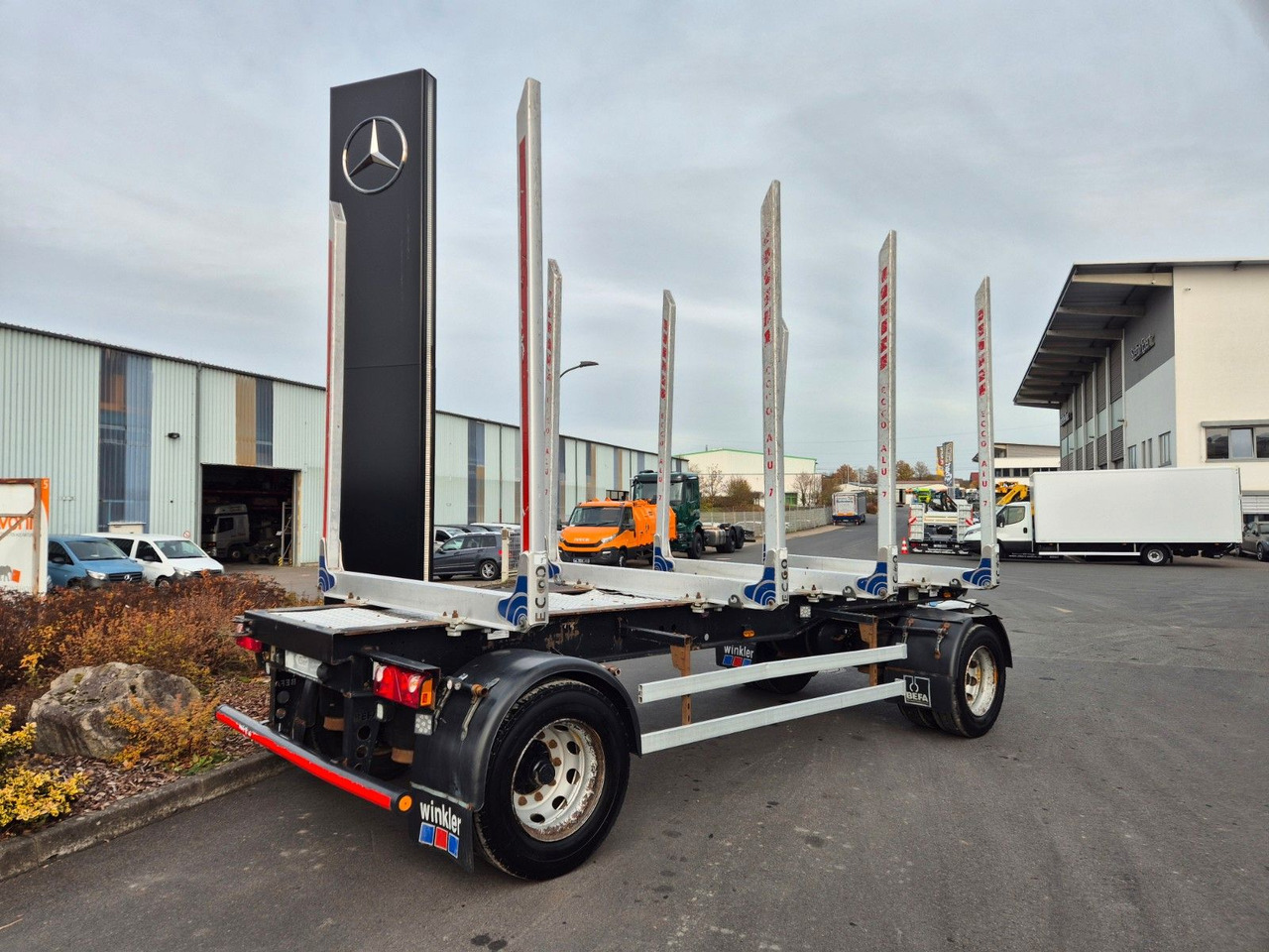 Befa 2S24LZ63 BPW - مقطورة اخشاب: صور 1 Befa 2S24LZ63 BPW - مقطورة اخشاب: صور 1