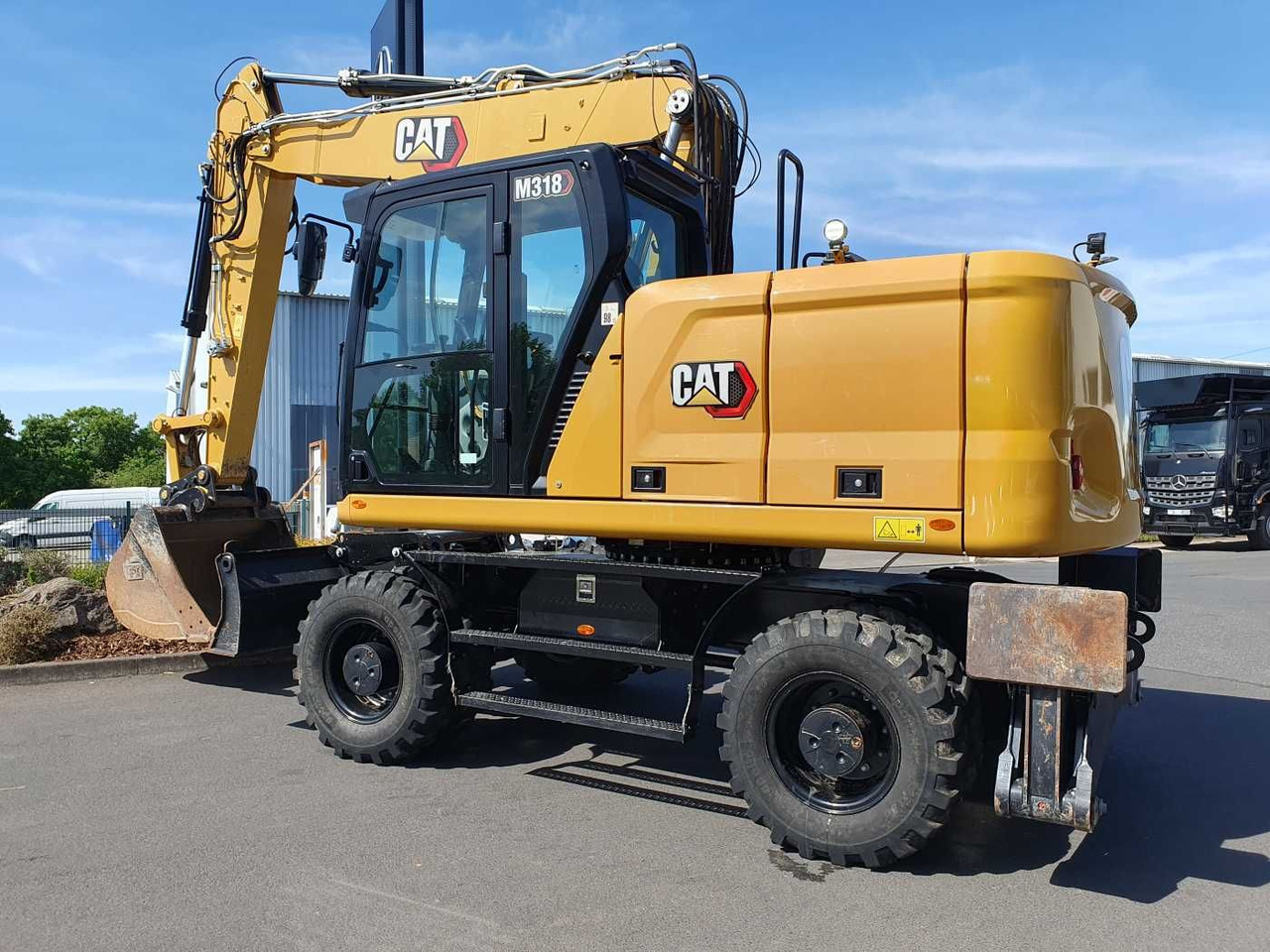 CAT M318 / 2022 / nur 286h! / Tieflöffel / Pratzen - حفارة على عجلات: صور 3 CAT M318 / 2022 / nur 286h! / Tieflöffel / Pratzen - حفارة على عجلات: صور 3