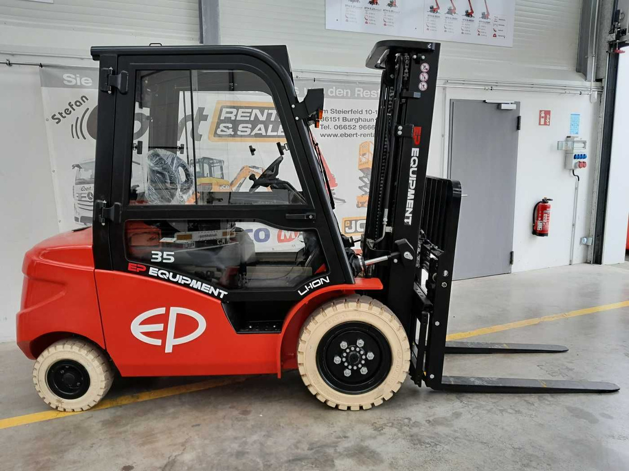EP Equipment EFL353 / 3,5T / Triplex: 4,80m /ZVG - رافعة شوكية كهربائية: صور 5 EP Equipment EFL353 / 3,5T / Triplex: 4,80m /ZVG - رافعة شوكية كهربائية: صور 5