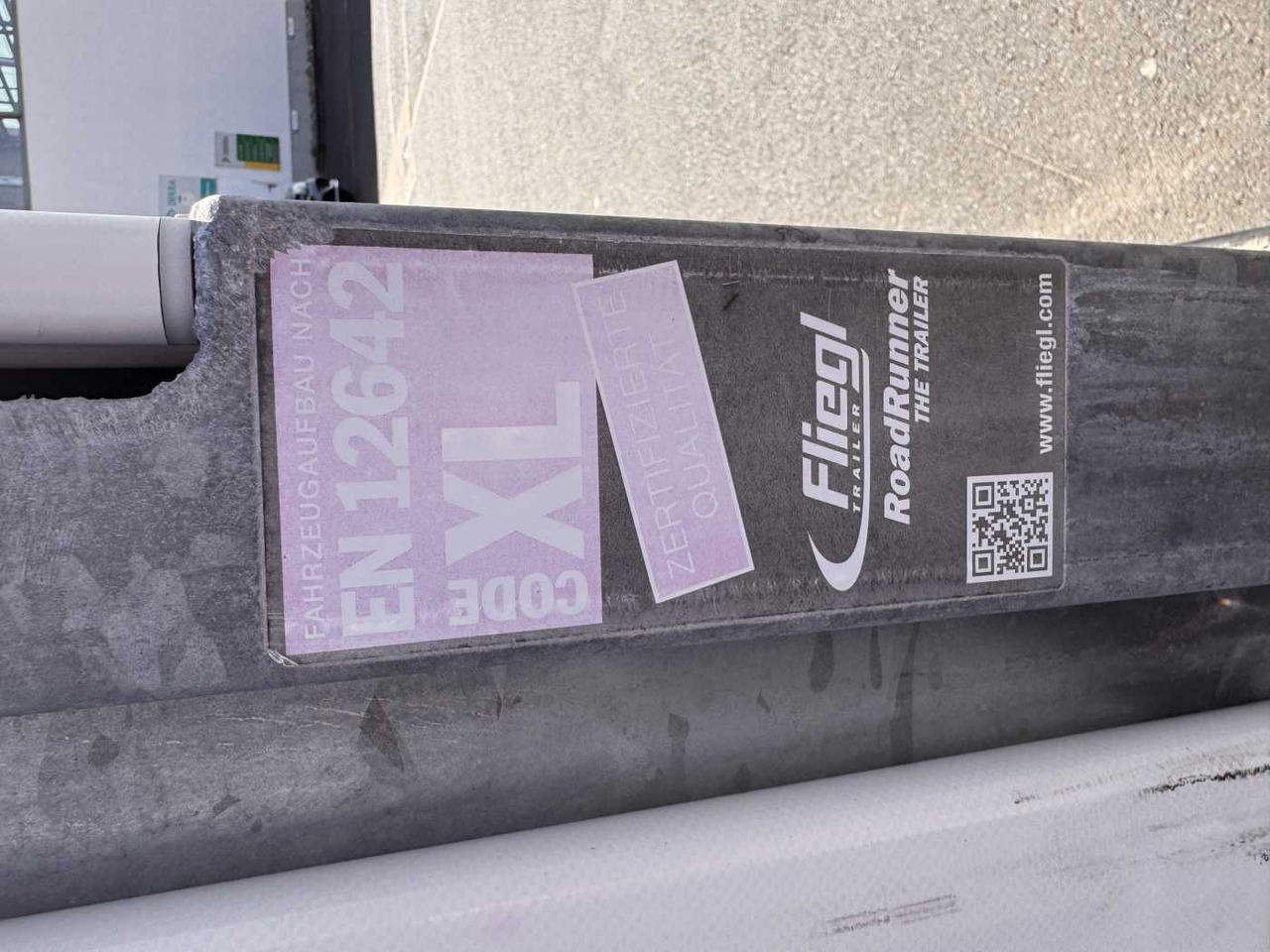 عربة مسطحة منخفضة نصف مقطورة Fliegl SDS 350 Schiebeplane+Verdeck XL SAF 20.900Km: صور 9