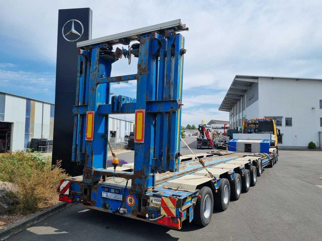 Goldhofer STZ-H6-57/80A Teleskop-Tieflader Waggontransport Goldhofer STZ-H6-57/80A Teleskop-Tieflader Waggontransport - عربة مسطحة منخفضة نصف مقطورة: صور 2 Goldhofer STZ-H6-57/80A Teleskop-Tieflader Waggontransport Goldhofer STZ-H6-57/80A Teleskop-Tieflader Waggontransport - عربة مسطحة منخفضة نصف مقطورة: صور 2