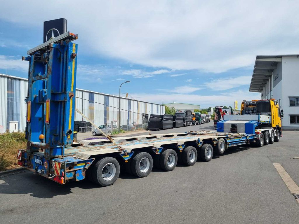 Goldhofer STZ-H6-57/80A Teleskop-Tieflader Waggontransport Goldhofer STZ-H6-57/80A Teleskop-Tieflader Waggontransport - عربة مسطحة منخفضة نصف مقطورة: صور 3 Goldhofer STZ-H6-57/80A Teleskop-Tieflader Waggontransport Goldhofer STZ-H6-57/80A Teleskop-Tieflader Waggontransport - عربة مسطحة منخفضة نصف مقطورة: صور 3