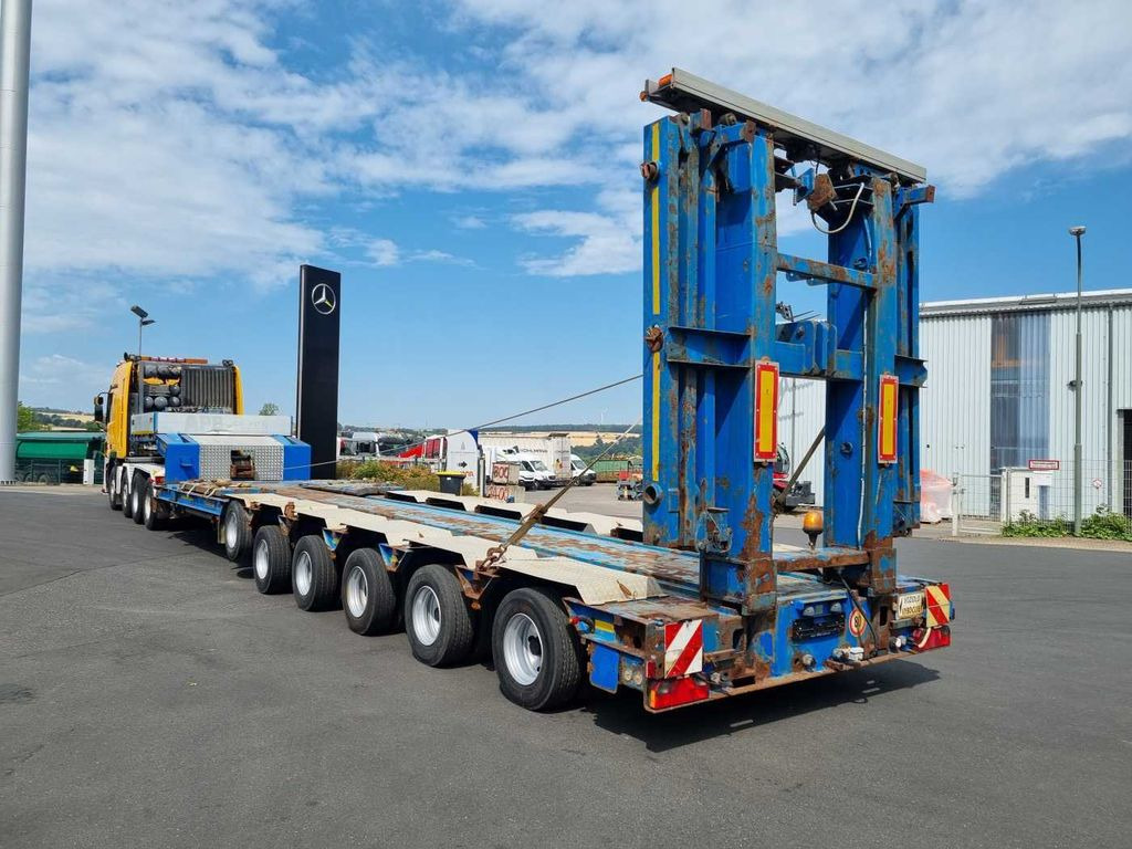 Goldhofer STZ-H6-57/80A Teleskop-Tieflader Waggontransport Goldhofer STZ-H6-57/80A Teleskop-Tieflader Waggontransport - عربة مسطحة منخفضة نصف مقطورة: صور 1 Goldhofer STZ-H6-57/80A Teleskop-Tieflader Waggontransport Goldhofer STZ-H6-57/80A Teleskop-Tieflader Waggontransport - عربة مسطحة منخفضة نصف مقطورة: صور 1