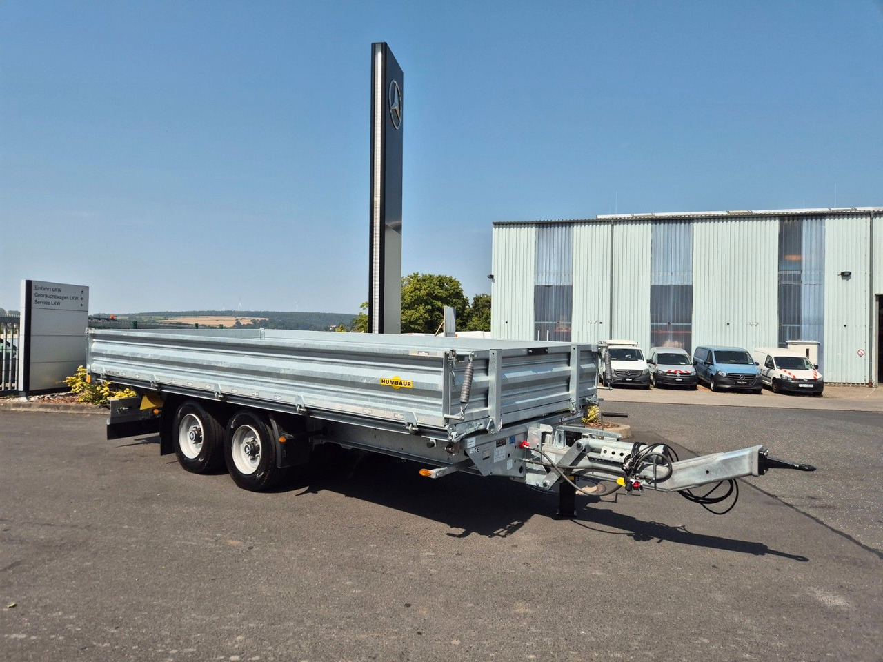 Humbaur HTK 115524 Dreiseitenkipper vollverzinkt - قلابة مقطورة: صور 5 Humbaur HTK 115524 Dreiseitenkipper vollverzinkt - قلابة مقطورة: صور 5