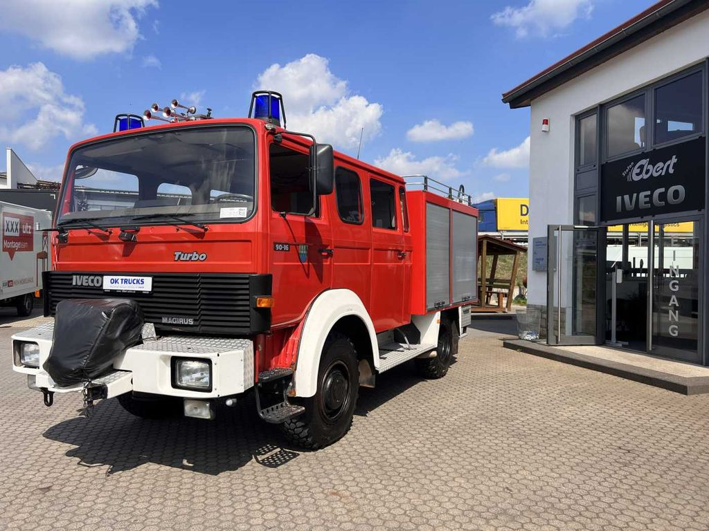 Iveco 90-16 AW 4x4 LF8 Feuerwehr Standheizung 9 Sitze - المطافئ: صور 1 Iveco 90-16 AW 4x4 LF8 Feuerwehr Standheizung 9 Sitze - المطافئ: صور 1