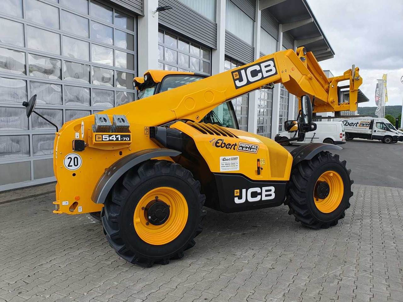 JCB 541-70 / nur 438h / 2022 / 4.100kg / 7m / 109PS - رافعة تلسكوبية: صور 2 JCB 541-70 / nur 438h / 2022 / 4.100kg / 7m / 109PS - رافعة تلسكوبية: صور 2