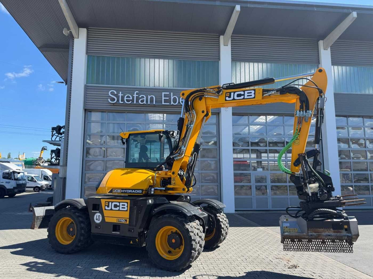 JCB Hydradig HD 110WT / 2021 / 516h! / Tiltrotator - حفارة على عجلات: صور 3 JCB Hydradig HD 110WT / 2021 / 516h! / Tiltrotator - حفارة على عجلات: صور 3