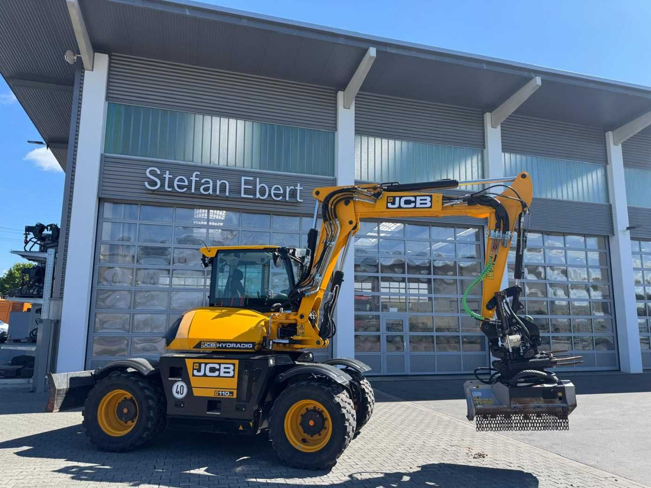 JCB Hydradig HD 110WT / 2021 / 516h! / Tiltrotator - حفارة على عجلات: صور 1 JCB Hydradig HD 110WT / 2021 / 516h! / Tiltrotator - حفارة على عجلات: صور 1