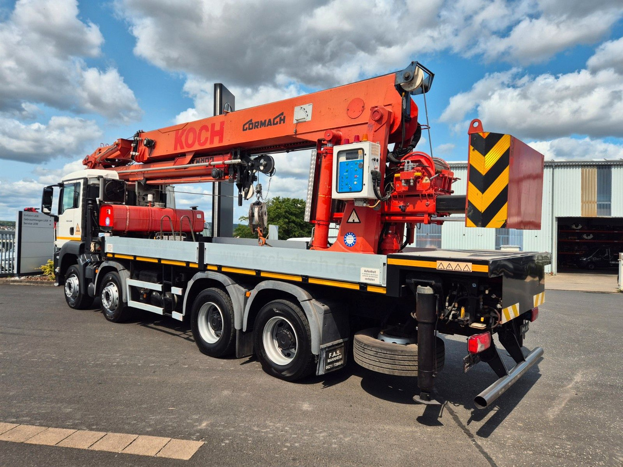 شاحنة كرين MAN TGS 35.360 8x4 BB Gormach 91000 TECH Funk: صور 6 شاحنة كرين MAN TGS 35.360 8x4 BB Gormach 91000 TECH Funk: صور 6