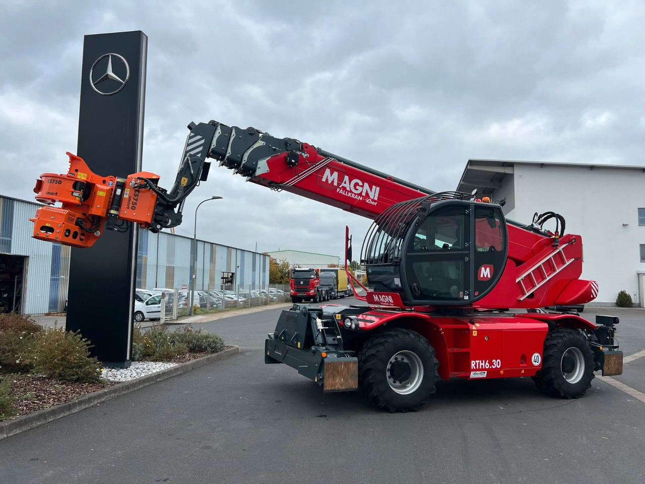 Magni RTH 6.30 SH / Fällkran / Westtech CS750 - رافعة تلسكوبية: صور 1 Magni RTH 6.30 SH / Fällkran / Westtech CS750 - رافعة تلسكوبية: صور 1