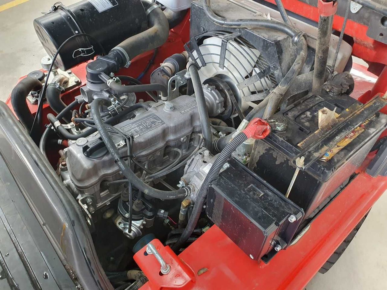 رافعة شوكية تعمل بالغاز Manitou MI 25 G / Triplex: 4.70m / nur 1.976h! / SS: صور 11