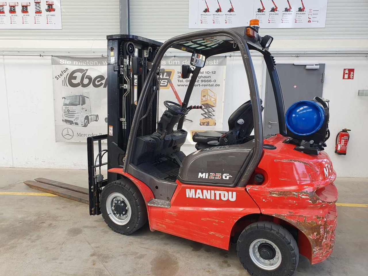 Manitou MI 25 G / Triplex: 4.70m / nur 1.976h! / SS - رافعة شوكية: صور 5 Manitou MI 25 G / Triplex: 4.70m / nur 1.976h! / SS - رافعة شوكية: صور 5
