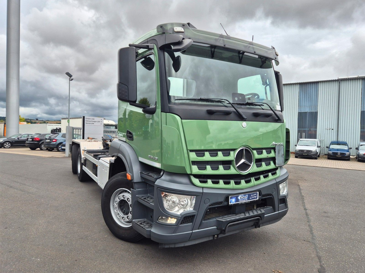 Mercedes-Benz Arocs 2643 L 6x2-4 Meiller RS 21.65 Funk AHK - شاحنة ذات الخطاف: صور 4 Mercedes-Benz Arocs 2643 L 6x2-4 Meiller RS 21.65 Funk AHK - شاحنة ذات الخطاف: صور 4