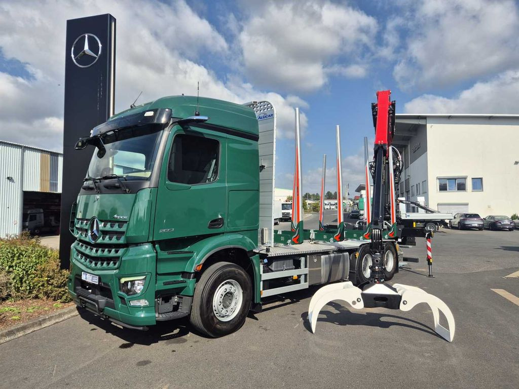 Mercedes-Benz Arocs 2651 L 6x4 Kran Epsilon TZ 12-86 Retarder - شاحنة قطع الأشجار, شاحنة كرين: صور 1 Mercedes-Benz Arocs 2651 L 6x4 Kran Epsilon TZ 12-86 Retarder - شاحنة قطع الأشجار, شاحنة كرين: صور 1