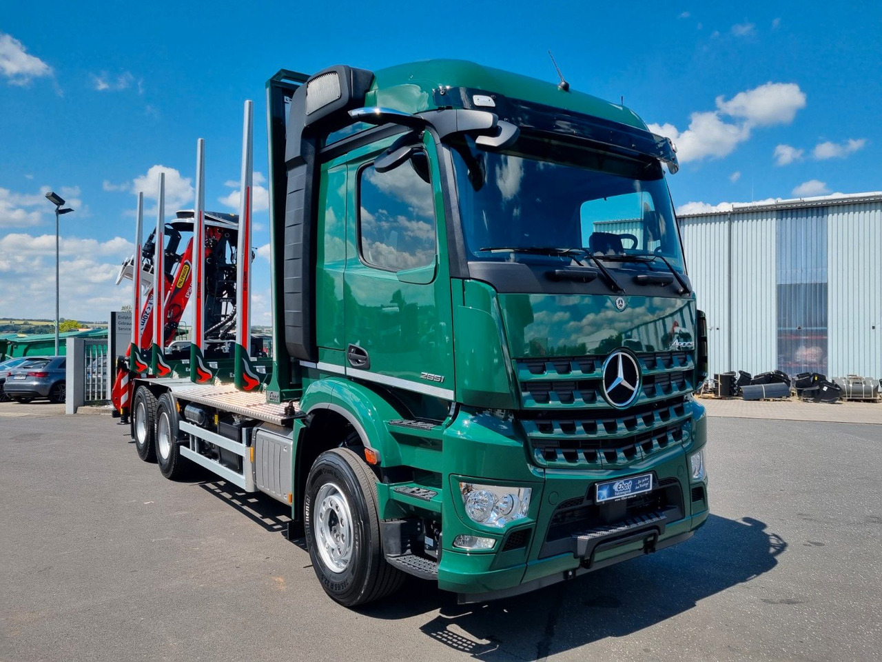 Mercedes-Benz Arocs 2651L 6x4 Palfinger-EPSILON Y Crane M12Z91 - شاحنة قطع الأشجار, شاحنة كرين: صور 2 Mercedes-Benz Arocs 2651L 6x4 Palfinger-EPSILON Y Crane M12Z91 - شاحنة قطع الأشجار, شاحنة كرين: صور 2