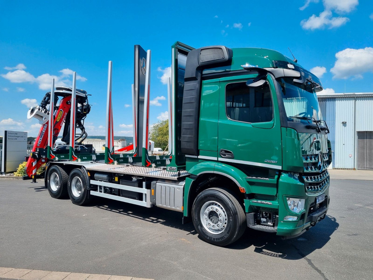 Mercedes-Benz Arocs 2651L 6x4 Palfinger-EPSILON Y Crane M12Z91 - شاحنة قطع الأشجار, شاحنة كرين: صور 4 Mercedes-Benz Arocs 2651L 6x4 Palfinger-EPSILON Y Crane M12Z91 - شاحنة قطع الأشجار, شاحنة كرين: صور 4