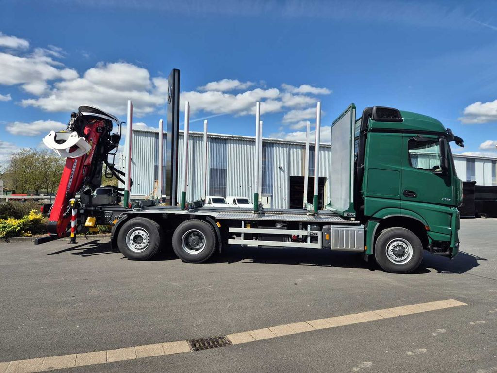 Mercedes-Benz Arocs 2751 L 6x2 (6x4) HAD + Kran: Epsilon M12Z - شاحنة قطع الأشجار, شاحنة كرين: صور 5 Mercedes-Benz Arocs 2751 L 6x2 (6x4) HAD + Kran: Epsilon M12Z - شاحنة قطع الأشجار, شاحنة كرين: صور 5