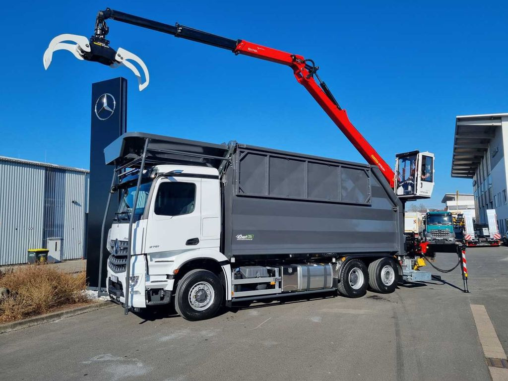 Mercedes-Benz Arocs 2751L HAD + Q170L (11,5m!) -EBERT-Fäll-LKW - شاحنة قطع الأشجار, شاحنة كرين: صور 1 Mercedes-Benz Arocs 2751L HAD + Q170L (11,5m!) -EBERT-Fäll-LKW - شاحنة قطع الأشجار, شاحنة كرين: صور 1