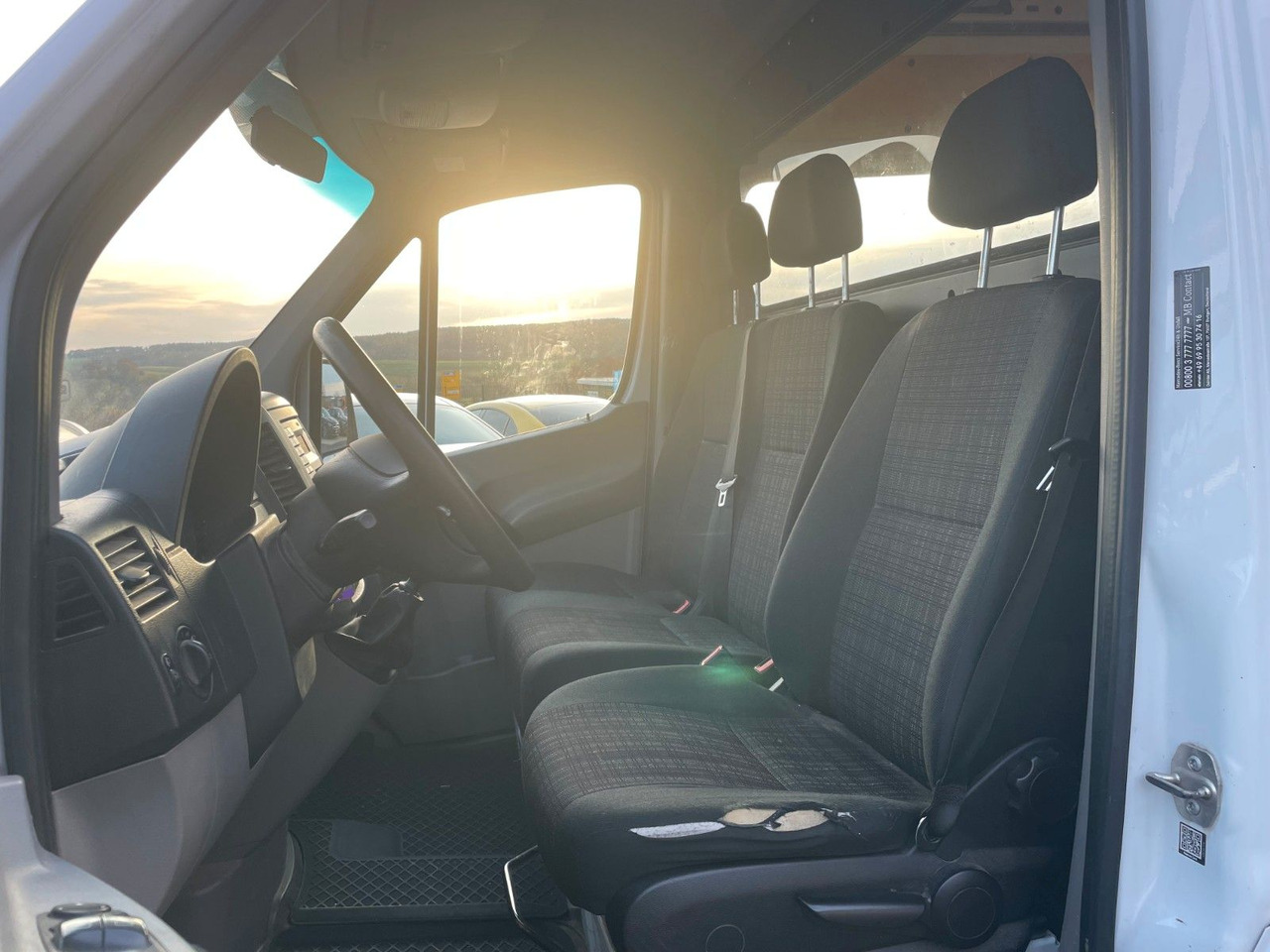 فان Mercedes-Benz Sprinter 316 CDI Maxi Superhochdach AHK: صور 15