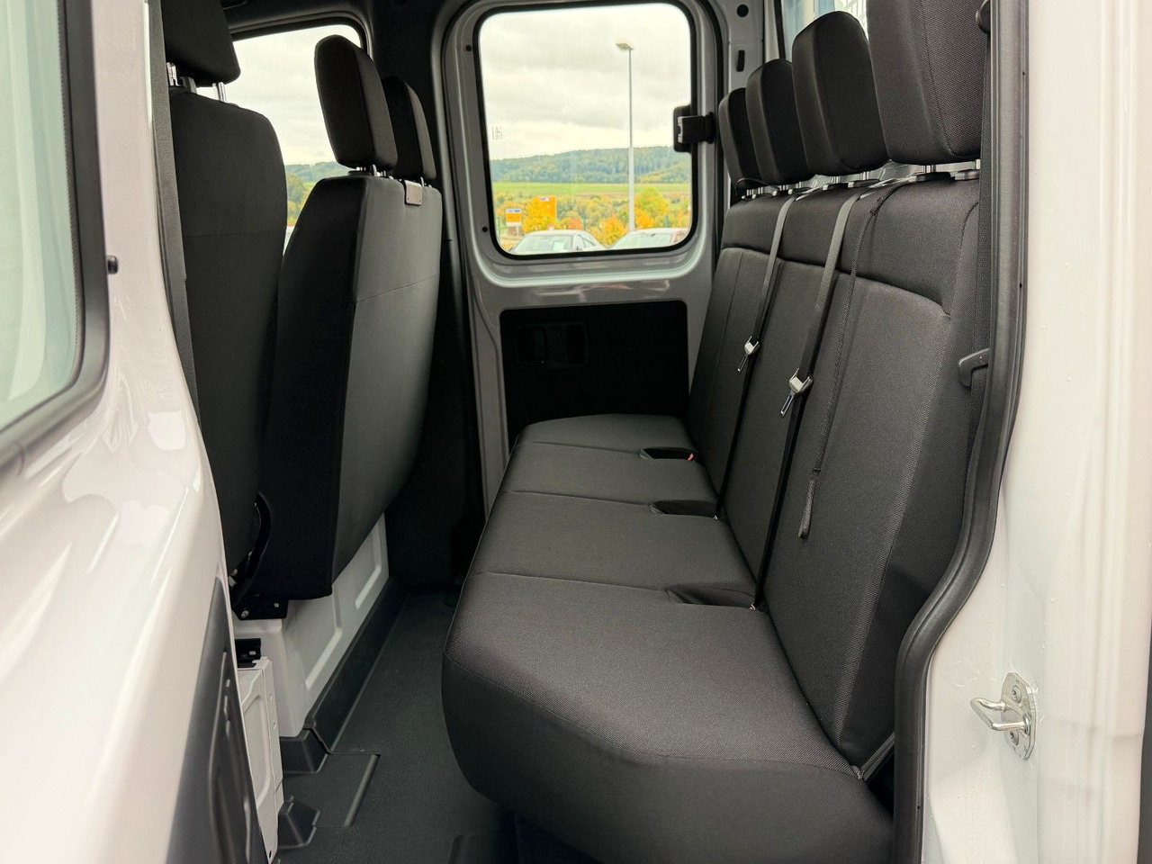 الشاحنات الصغيرة المسطحة, الشاحنات الصغيرة كابينة مزدوجة Mercedes-Benz Sprinter 319 CDI 3665 DoKa AHK Klima LED: صور 9