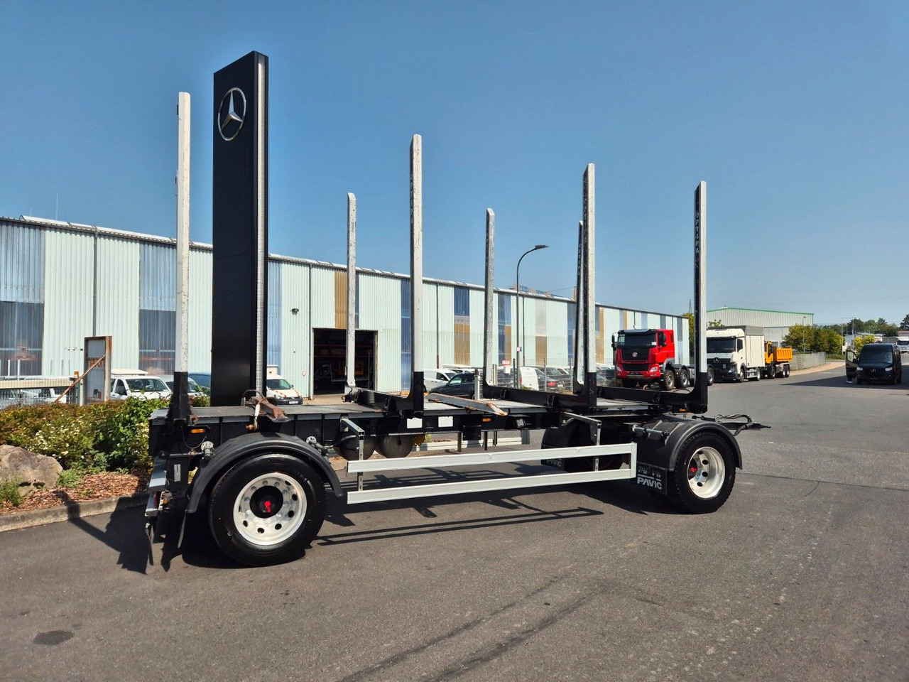 PAVIC HTA 20 QSTE 690 SAF Achsen Alu-Felgen - مقطورة اخشاب: صور 4 PAVIC HTA 20 QSTE 690 SAF Achsen Alu-Felgen - مقطورة اخشاب: صور 4