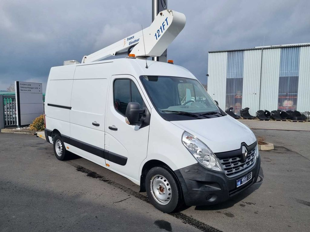 مصاعد الازدهار محمولة على شاحنة, الشاحنات الصغيرة Renault Master 2.3 dCi / France Elevateur 121FT, 12m: صور 12