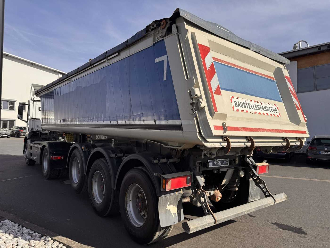 قلابة نصف مقطورة Schmitz Cargobull SGF*S3 SKI 24 SL 7.2 Mulde 23m³ Liftachse 5x Schmitz Cargobull SGF*S3 SKI 24 SL 7.2 Alu-Mulde 23m³ Liftachse: صور 8
