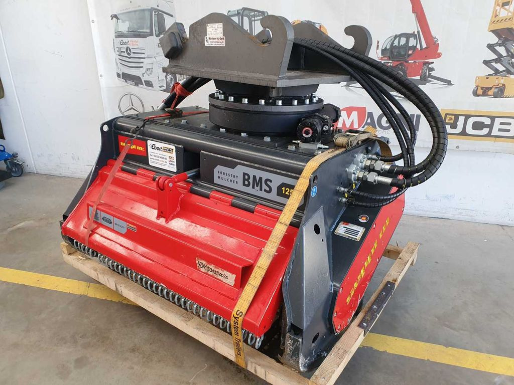 Seppi M. BMS 125 Forstmulcher / Drehmotor / DEMO  - ماكينات قطع الحشائش الغابات: صور 3 Seppi M. BMS 125 Forstmulcher / Drehmotor / DEMO  - ماكينات قطع الحشائش الغابات: صور 3