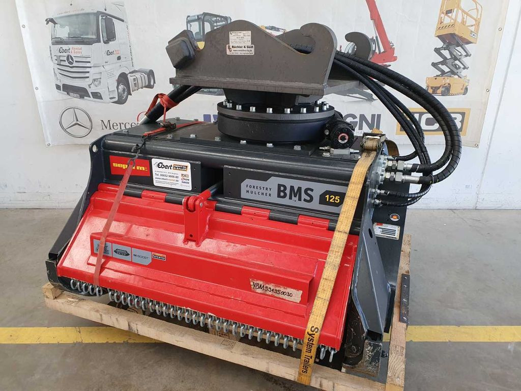 Seppi M. BMS 125 Forstmulcher / Drehmotor / DEMO  - ماكينات قطع الحشائش الغابات: صور 2 Seppi M. BMS 125 Forstmulcher / Drehmotor / DEMO  - ماكينات قطع الحشائش الغابات: صور 2