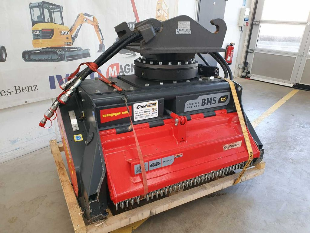 Seppi M. BMS 125 Forstmulcher / Drehmotor / DEMO  - ماكينات قطع الحشائش الغابات: صور 4 Seppi M. BMS 125 Forstmulcher / Drehmotor / DEMO  - ماكينات قطع الحشائش الغابات: صور 4