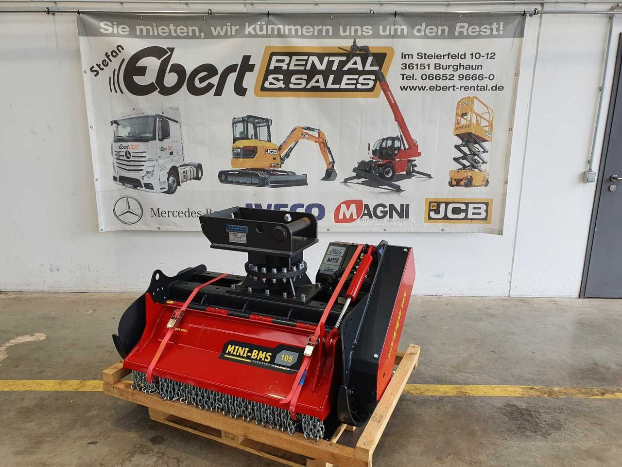 Seppi M. MINI-BMS 105 Forstmulcher MS08 / NEU - ماكينات قطع الحشائش الغابات: صور 1 Seppi M. MINI-BMS 105 Forstmulcher MS08 / NEU - ماكينات قطع الحشائش الغابات: صور 1